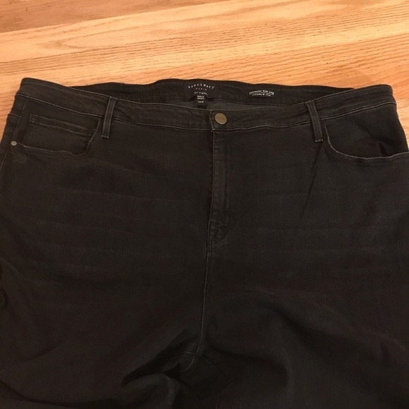 Sanctuary denim connector kick crop jeans 24W black - Picture 6 of 12